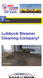 Mobile Screenshot of lubbocksteamer.com